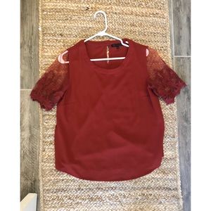Rust blouse